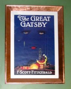 the completed frame and poster