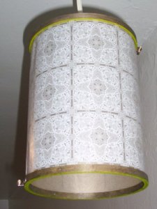 the grey shade with the light off