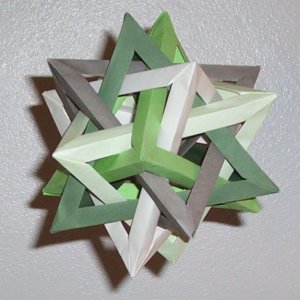 5 intersecting tetrahedra