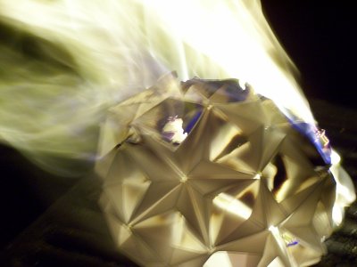 burning kusudama