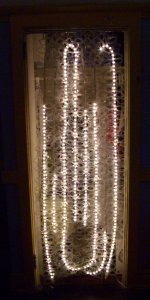 the light curtain in the dark