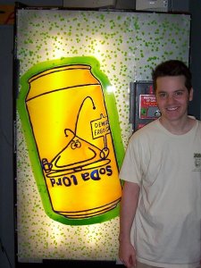 me in  front of sodalord