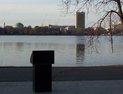 the podium on the Esplanade
