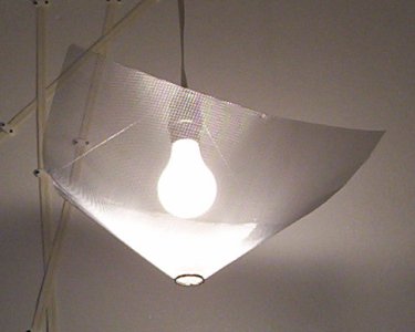 an old screen shade
